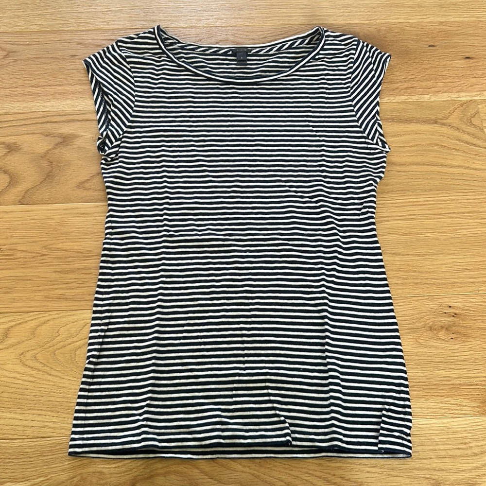 Women’s J Crew Striped T Shirt (small)